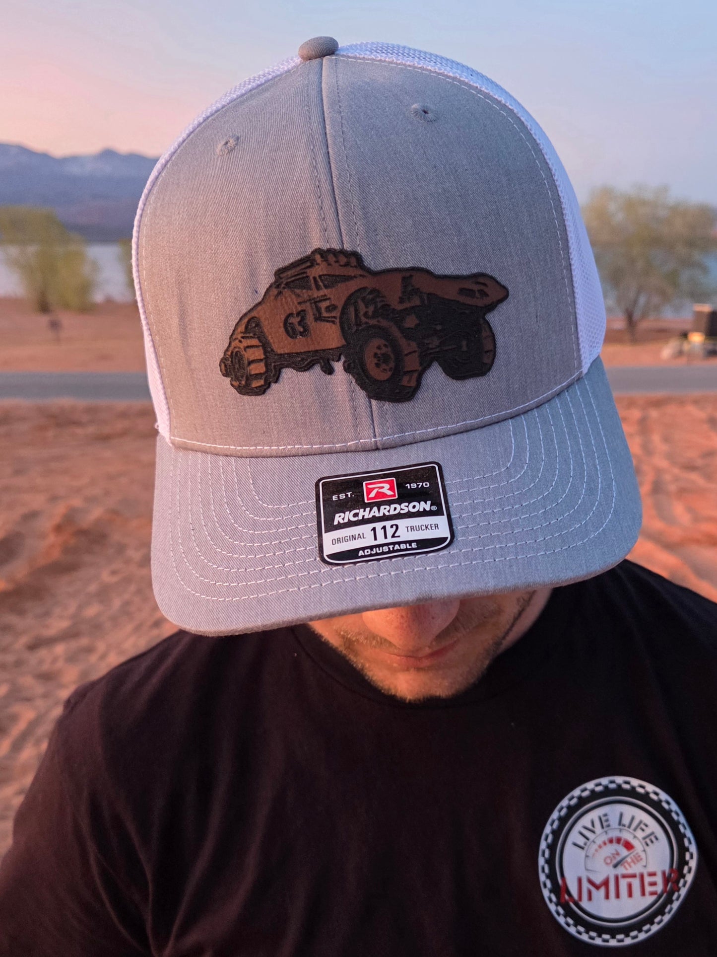 4x4 Camaro Leather Patch Hats