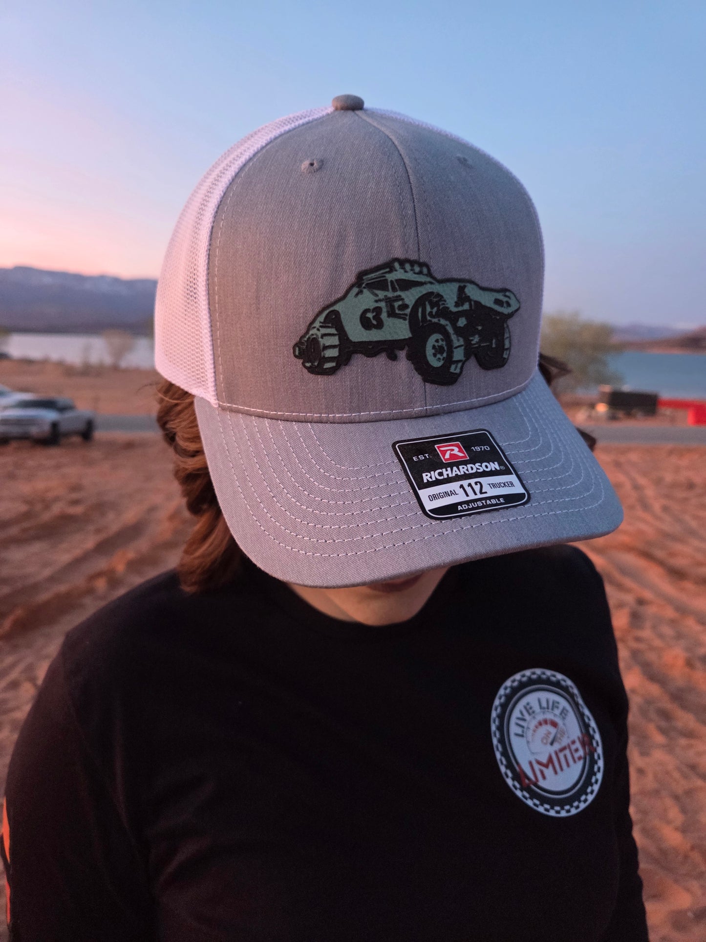 4x4 Camaro Leather Patch Hats
