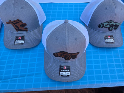Malfunction Junction Leather Patch Hats