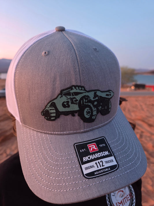 4x4 Camaro Leather Patch Hats
