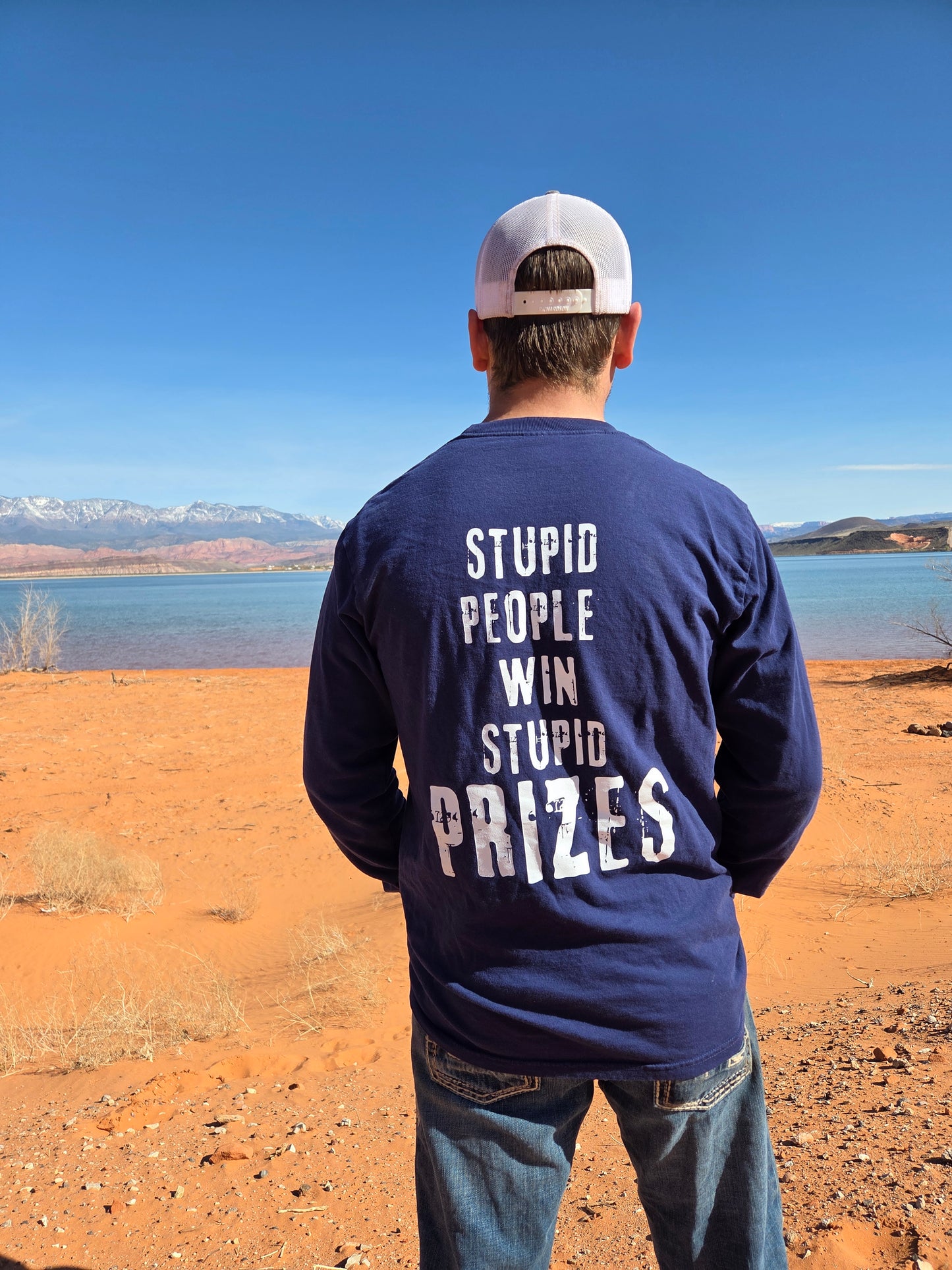 "Stupid People Win Stupid Prizes" Long Sleeve Tee