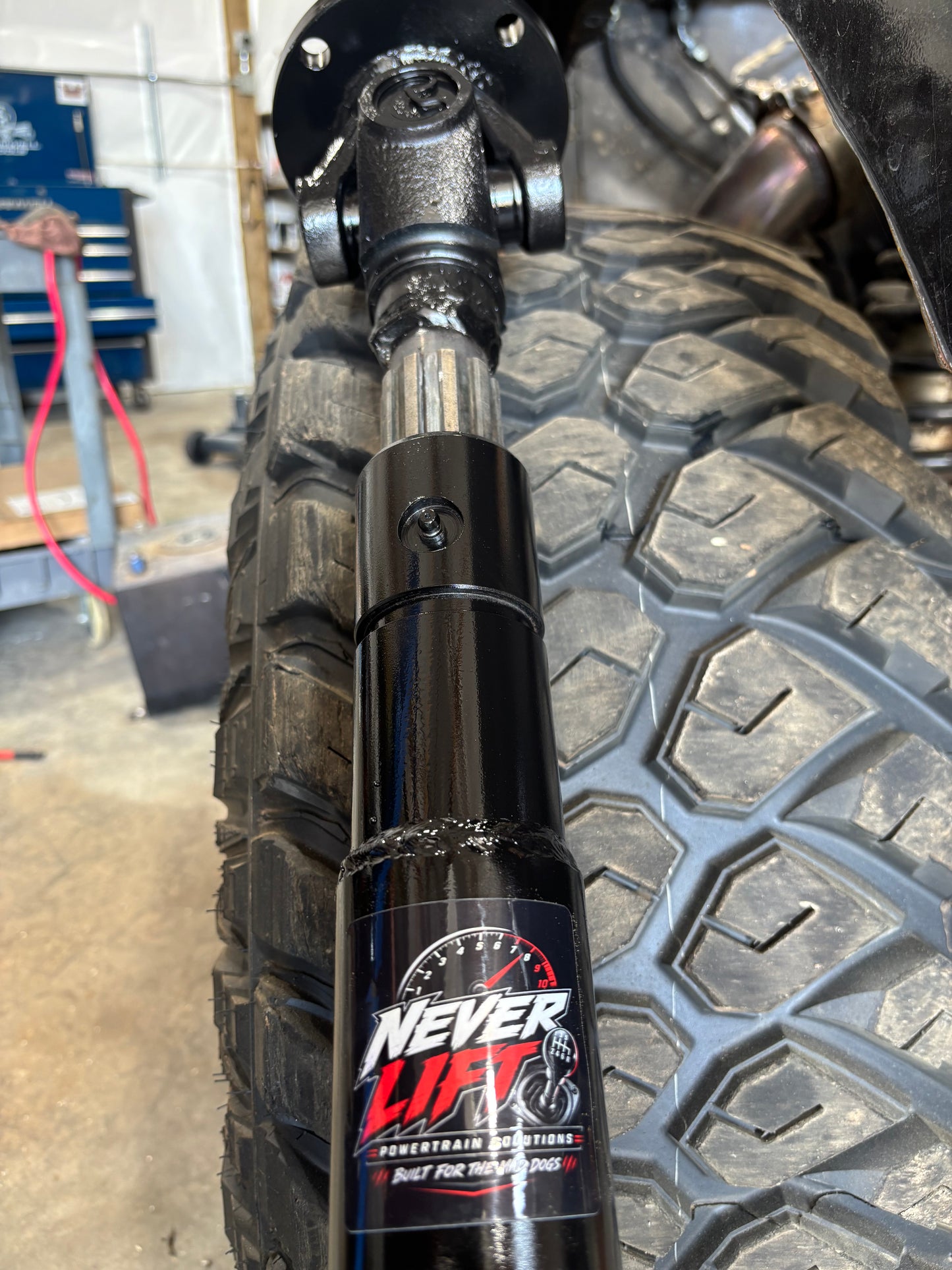 Splined High Horsepower Rated Slider Driveshaft