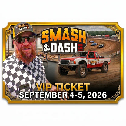 Demolition Derby Main Title Sponsorship for Matt's Off Road Smash and Dash Event September 4th and 5th