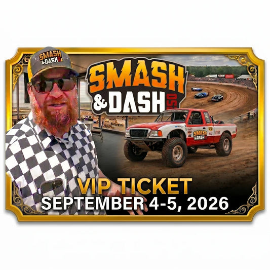 Demolition Derby Main Title Sponsorship for Matt's Off Road Smash and Dash Event September 4th and 5th