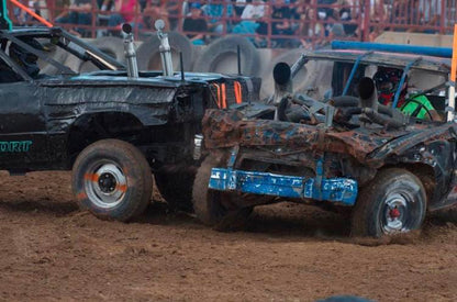 Demolition Derby Car Main Title Sponsorship Package for Spanish Fork 2 Day Demolition Derby July 31st and August 1st 2026